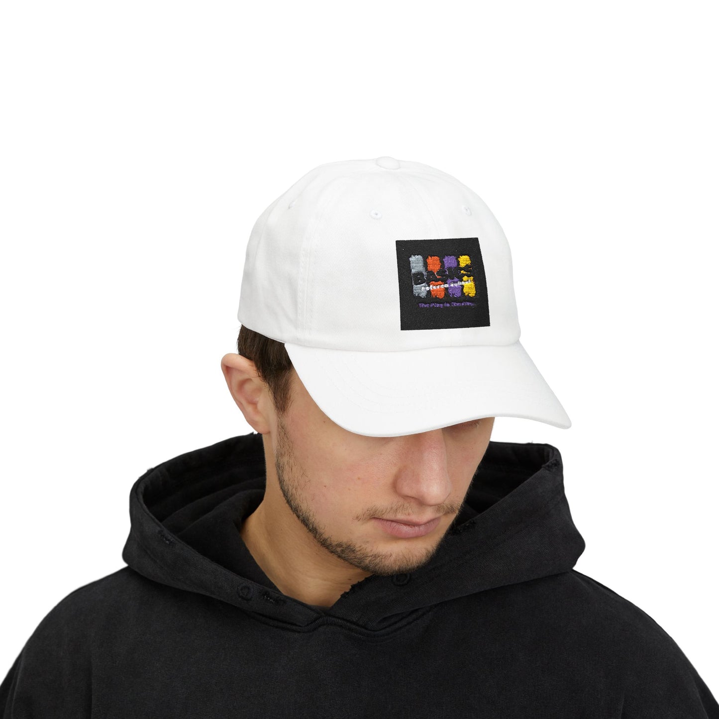 Embroidered Classic Dad Cap - Perfect Gift for Father's Day, Casual Style for Men & Women, Summer Accessory, Adjustable Cap, Trendy Headwear