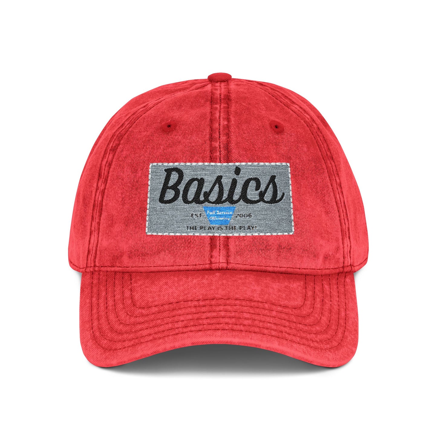 Vintage Cap (Embroidery)