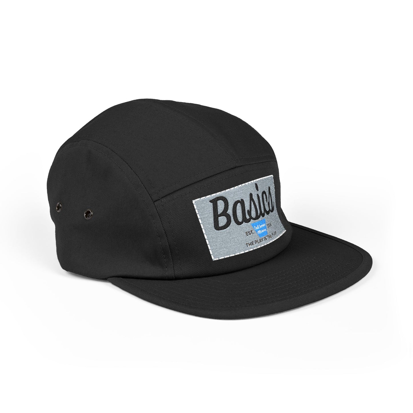 Stylish 5 Panel Cap with Embroidery, Perfect for Summer Outdoor Activities, Casual Wear, Gift for Friends, Trendy Headgear