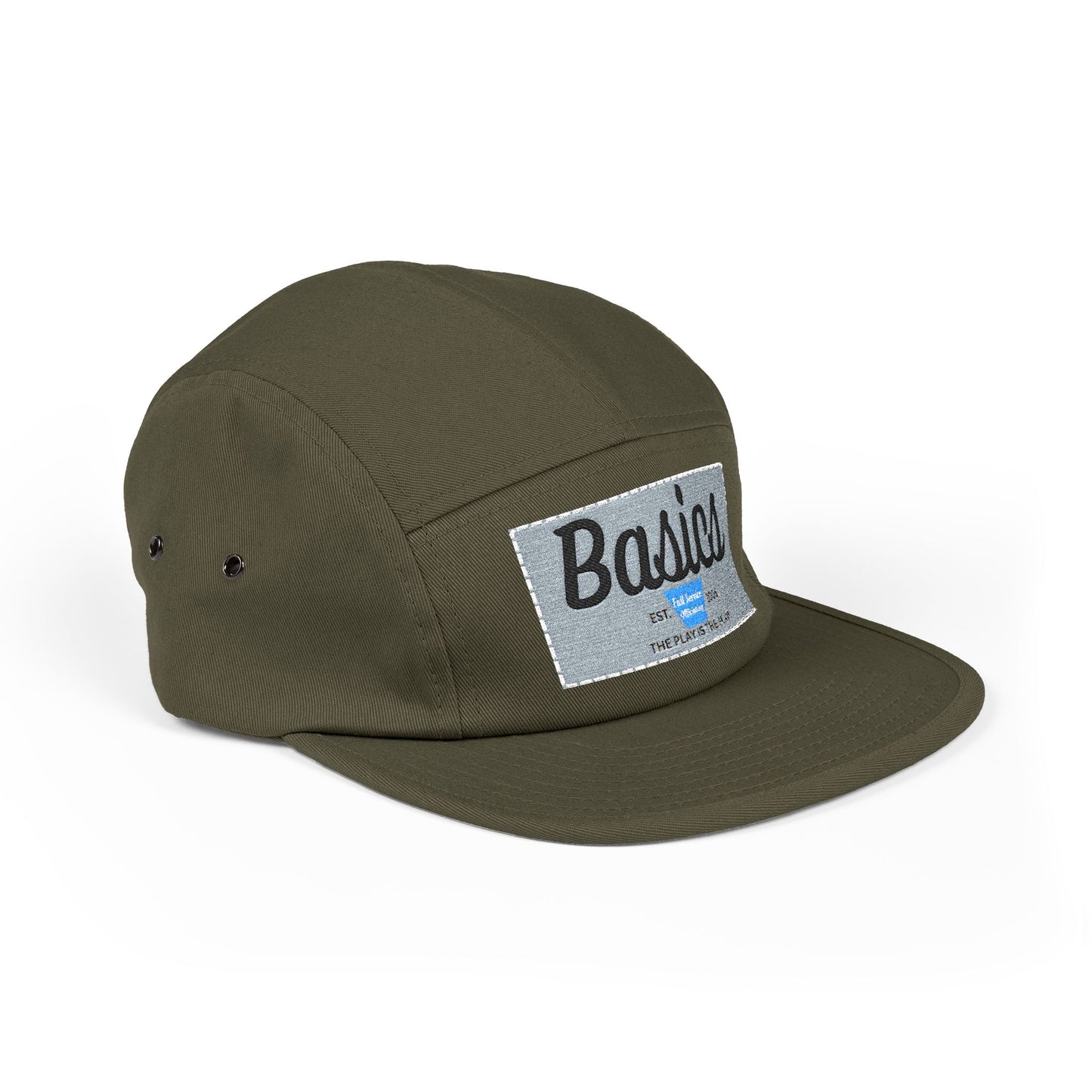 Stylish 5 Panel Cap with Embroidery, Perfect for Summer Outdoor Activities, Casual Wear, Gift for Friends, Trendy Headgear