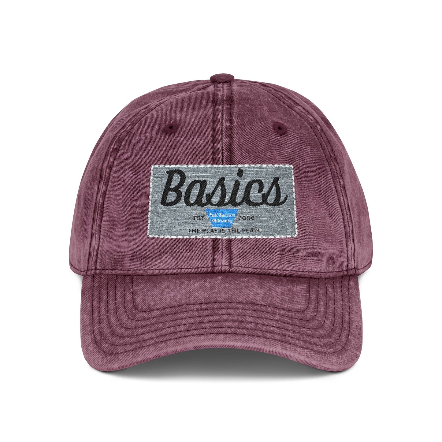 Vintage Cap (Embroidery)