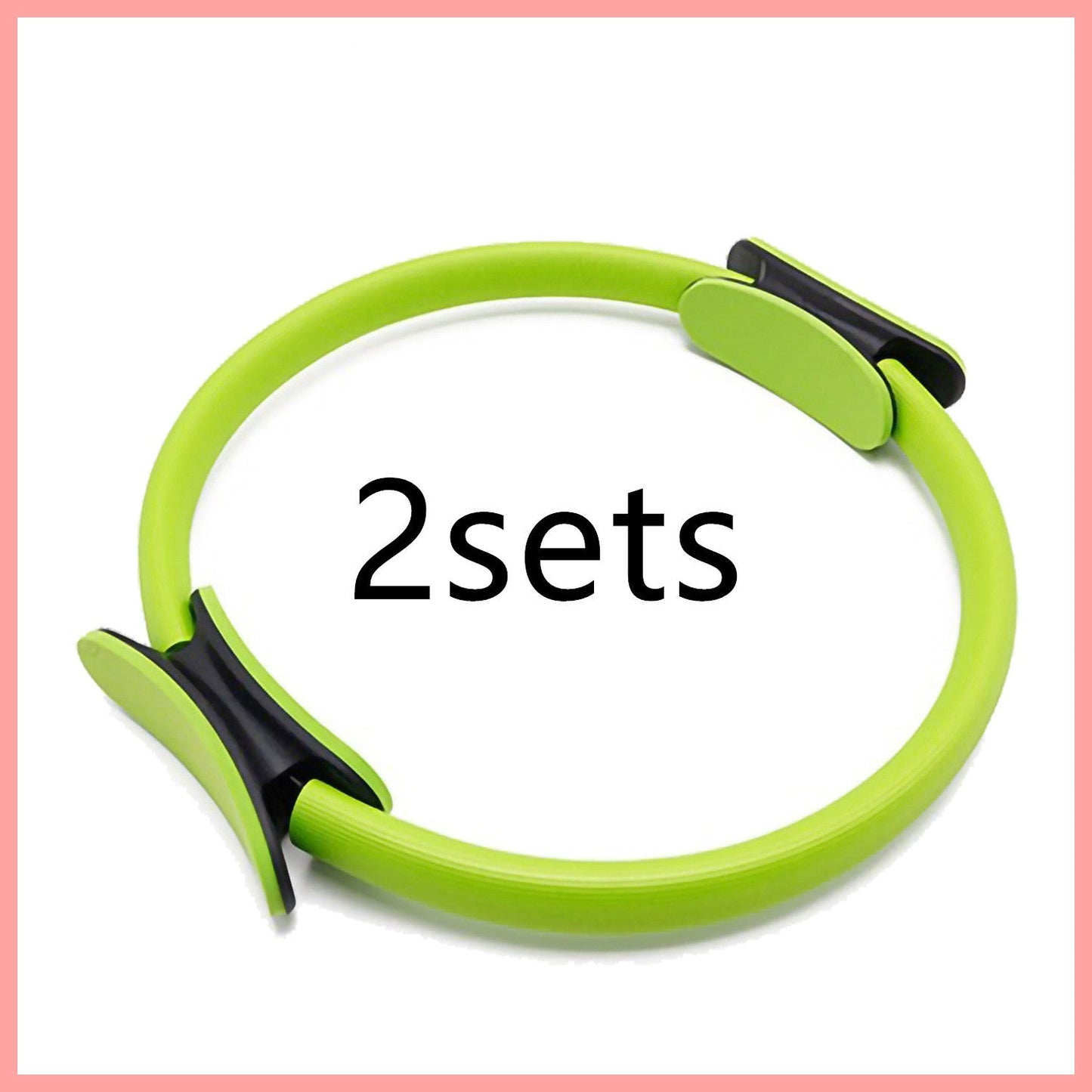 Yoga Pilates Fitness Ring – Dual Resistance Circle for Home Workout