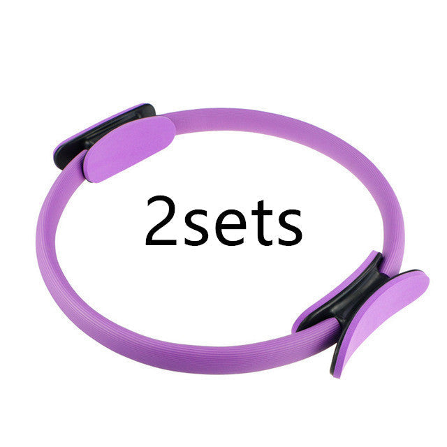 Yoga Pilates Fitness Ring – Dual Resistance Circle for Home Workout