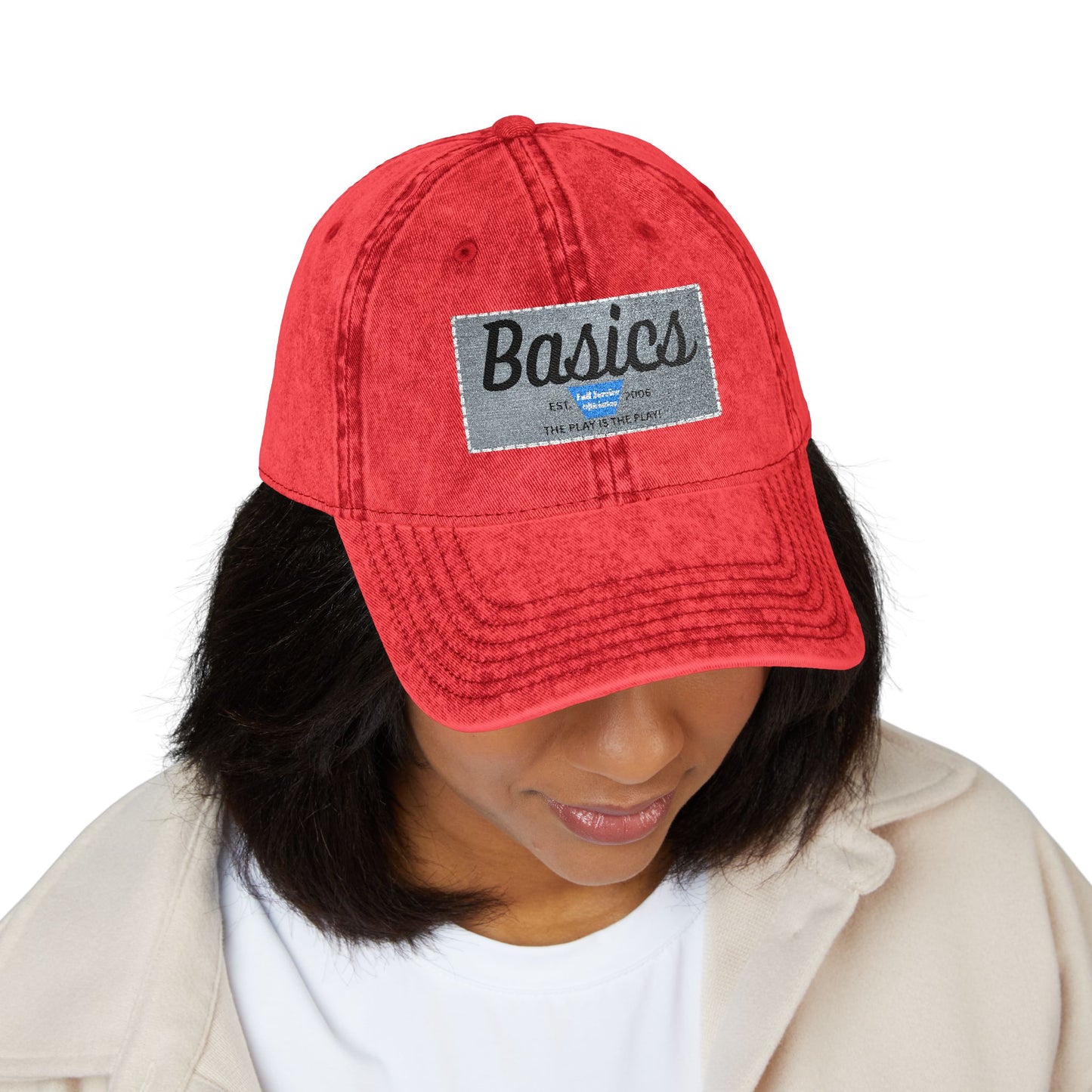 Vintage Cap (Embroidery)
