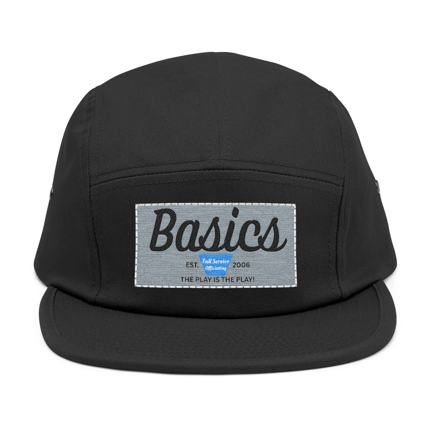 Stylish 5 Panel Cap with Embroidery, Perfect for Summer Outdoor Activities, Casual Wear, Gift for Friends, Trendy Headgear