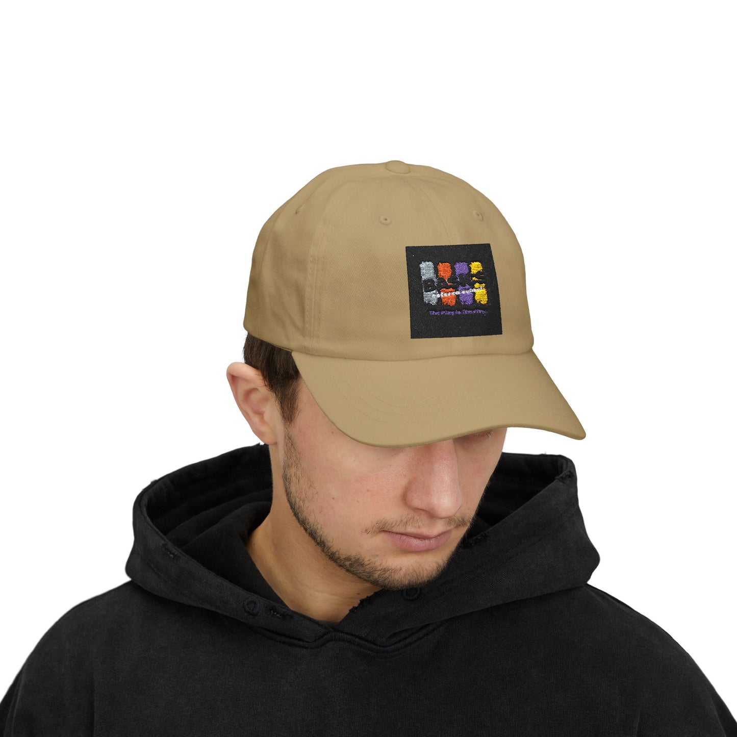 Embroidered Classic Dad Cap - Perfect Gift for Father's Day, Casual Style for Men & Women, Summer Accessory, Adjustable Cap, Trendy Headwear
