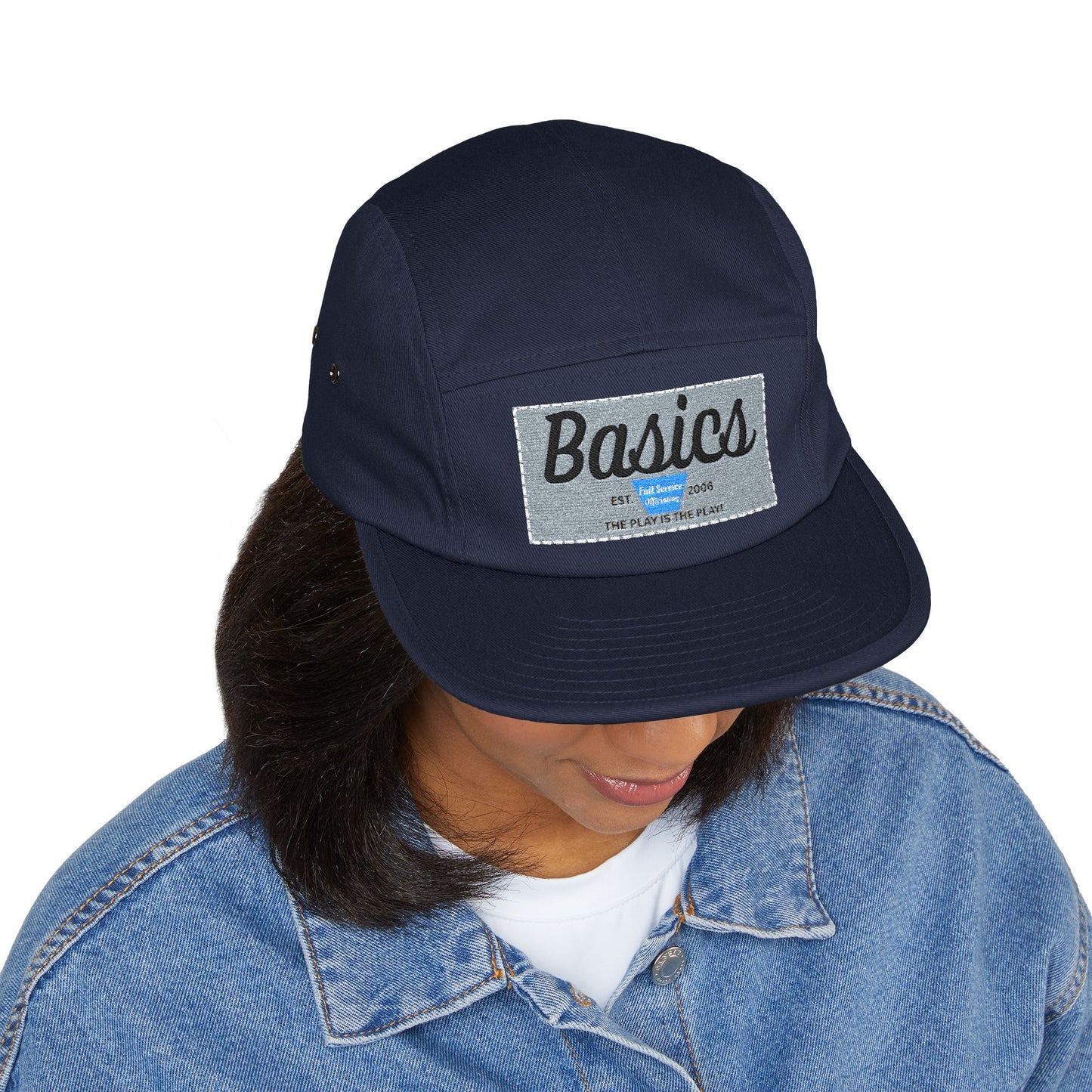 Stylish 5 Panel Cap with Embroidery, Perfect for Summer Outdoor Activities, Casual Wear, Gift for Friends, Trendy Headgear