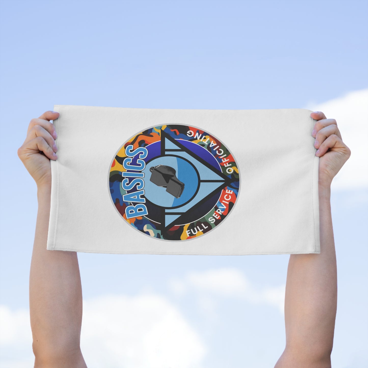 Rally Towel - Sports Fan Gear, Game Day Essentials, Team Spirit Accessories, Unique Gift for Coaches & Referees