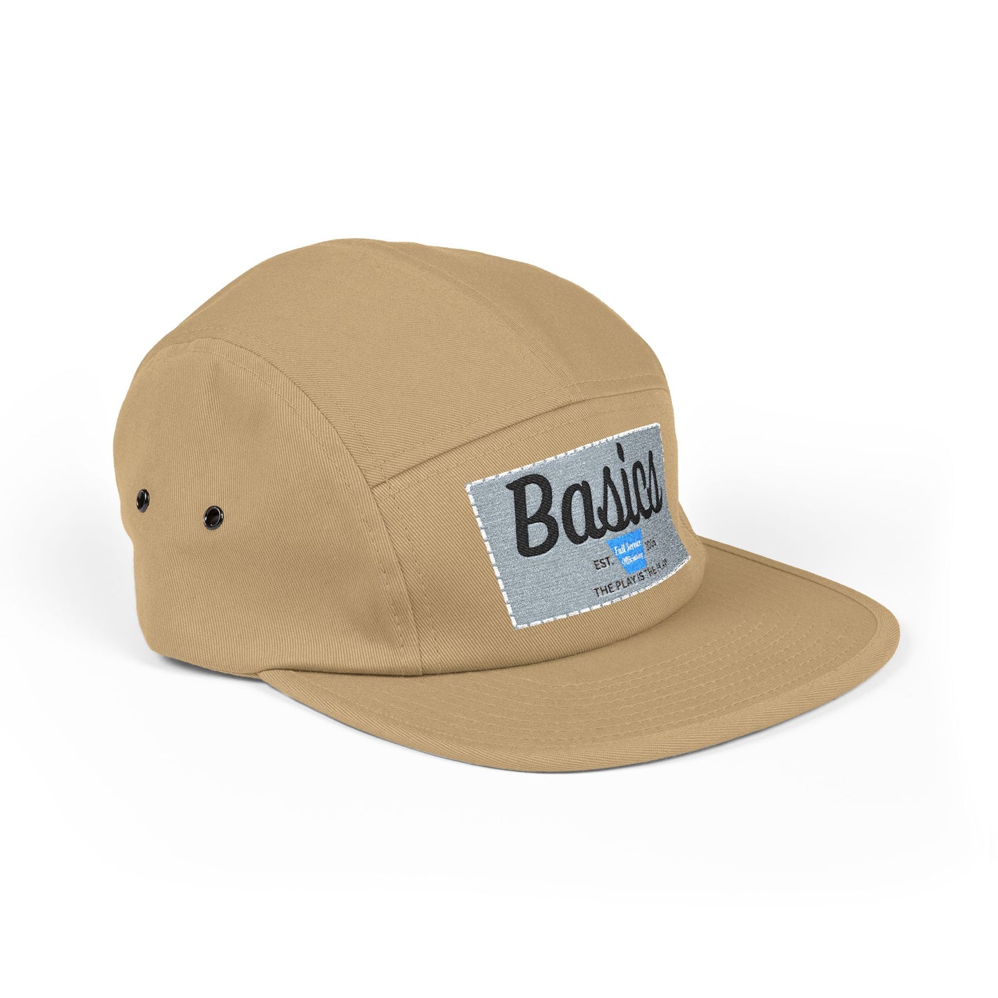 Stylish 5 Panel Cap with Embroidery, Perfect for Summer Outdoor Activities, Casual Wear, Gift for Friends, Trendy Headgear