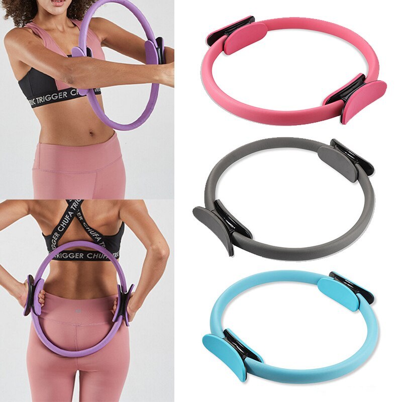 Yoga Pilates Fitness Ring – Dual Resistance Circle for Home Workout
