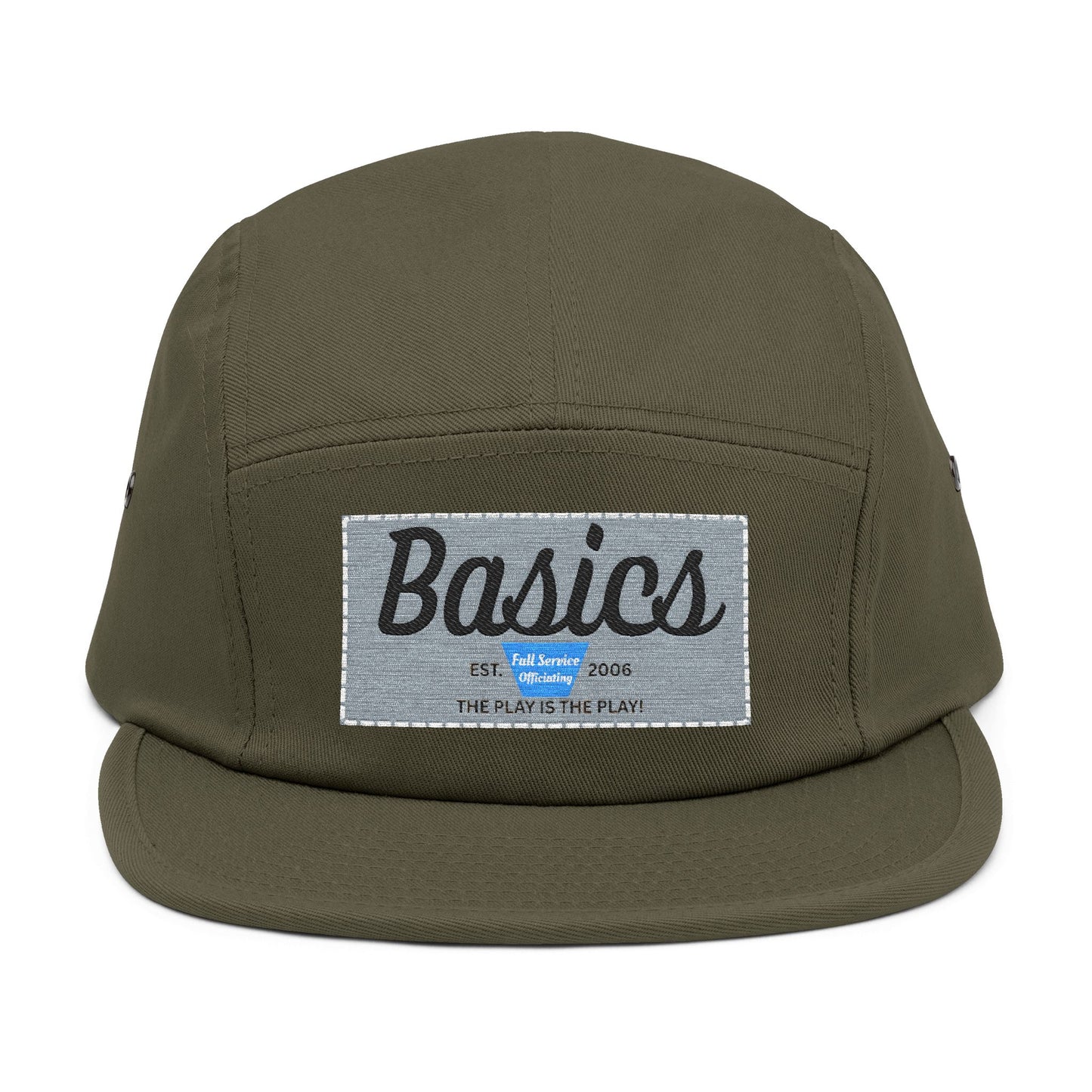 Stylish 5 Panel Cap with Embroidery, Perfect for Summer Outdoor Activities, Casual Wear, Gift for Friends, Trendy Headgear