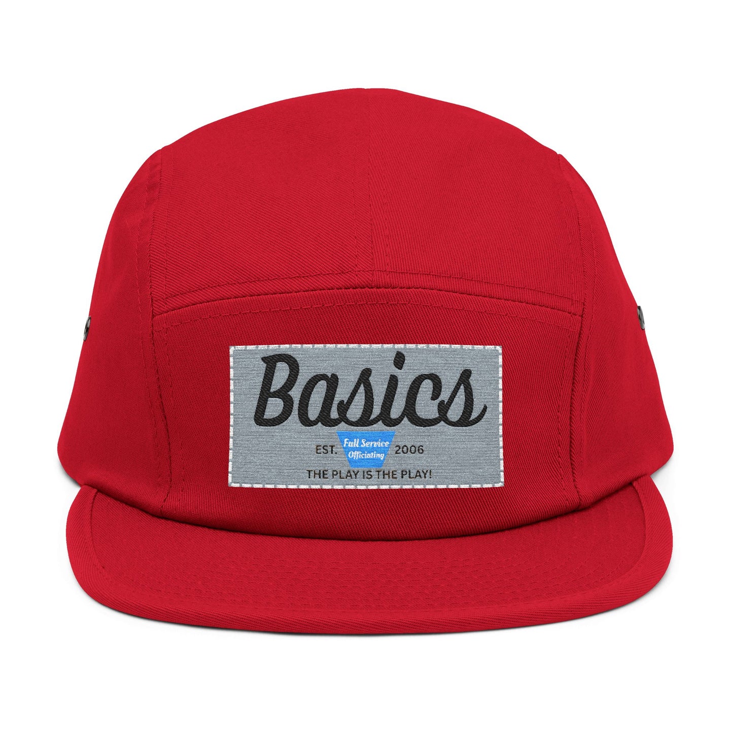 Stylish 5 Panel Cap with Embroidery, Perfect for Summer Outdoor Activities, Casual Wear, Gift for Friends, Trendy Headgear