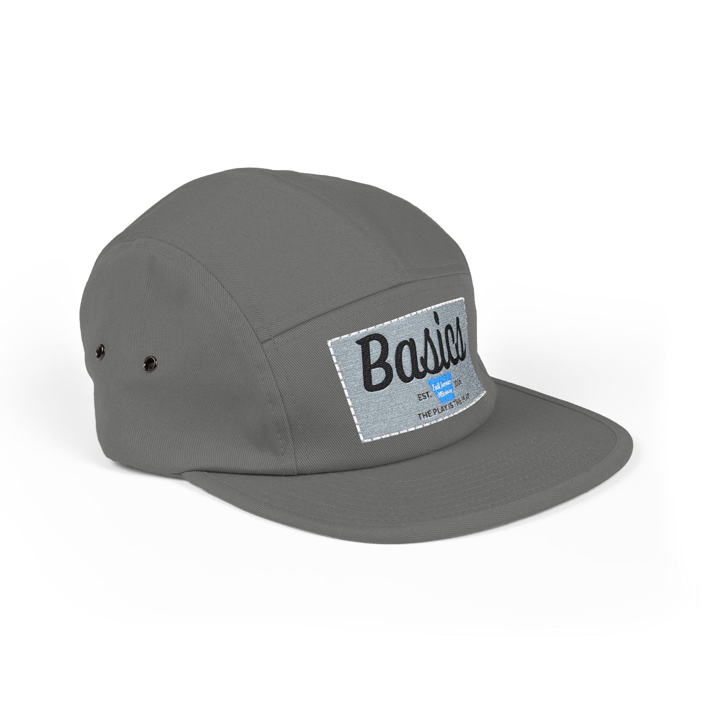 Stylish 5 Panel Cap with Embroidery, Perfect for Summer Outdoor Activities, Casual Wear, Gift for Friends, Trendy Headgear