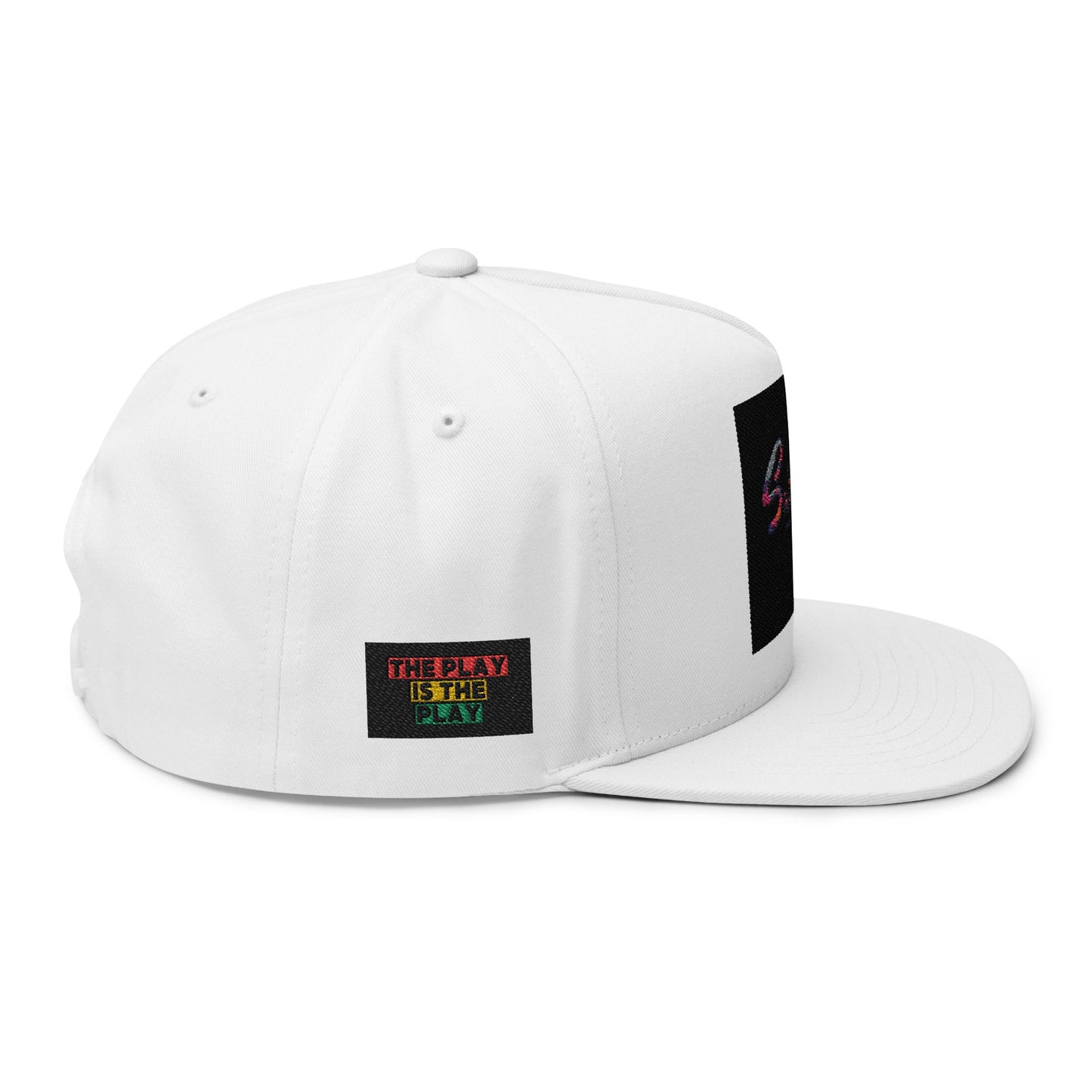 Flat Bill Cap (Embroidery)