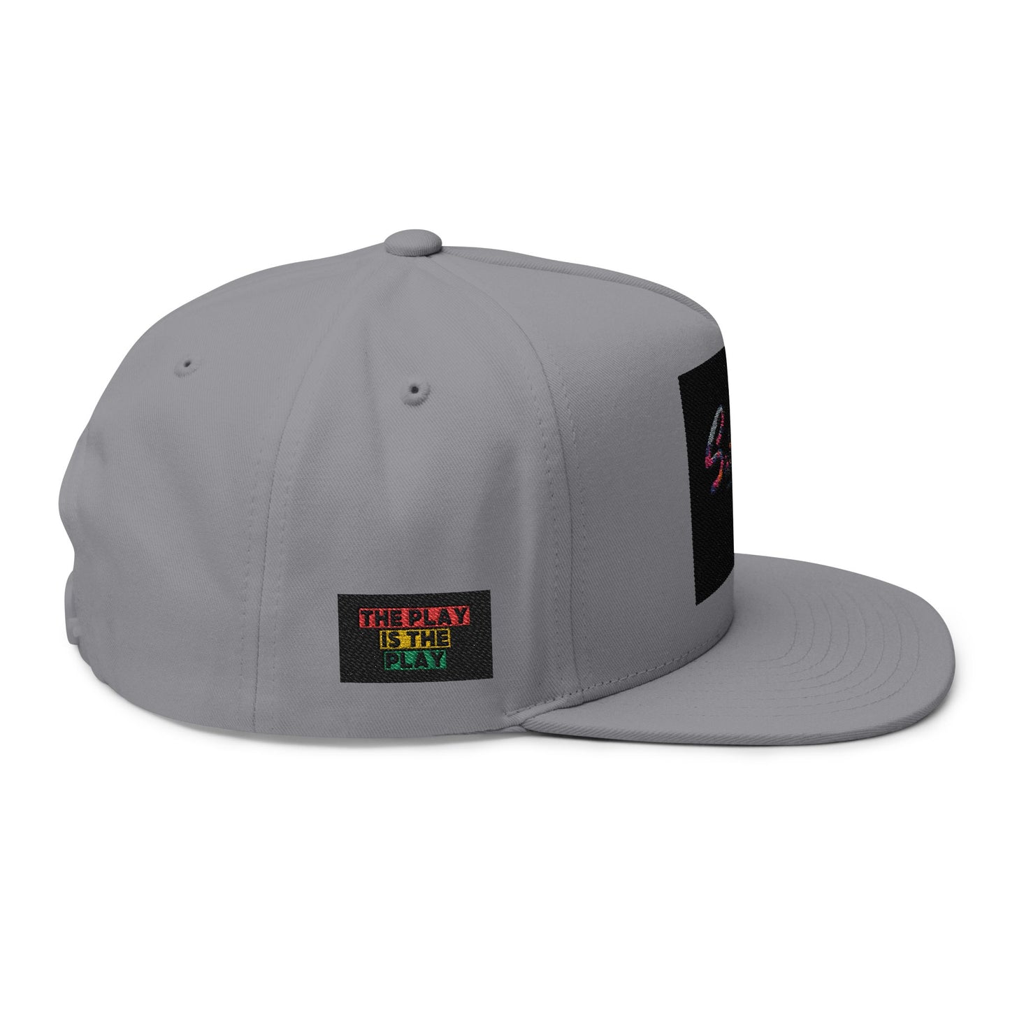Flat Bill Cap (Embroidery)