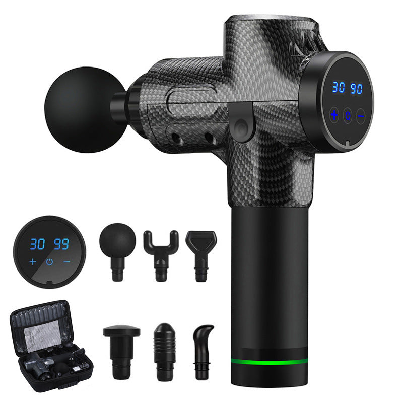 Fascia Massage Gun – Deep Tissue Muscle Relaxation with LCD Touch