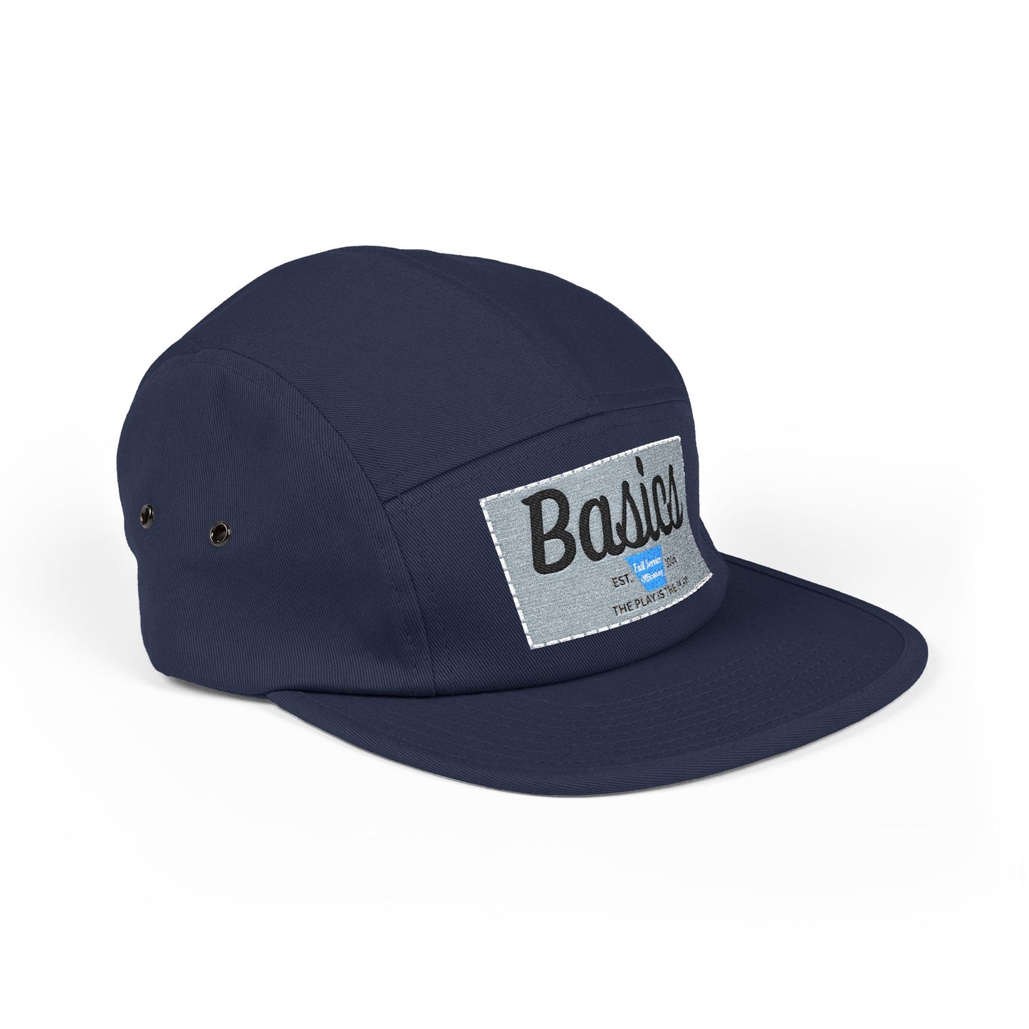 Stylish 5 Panel Cap with Embroidery, Perfect for Summer Outdoor Activities, Casual Wear, Gift for Friends, Trendy Headgear