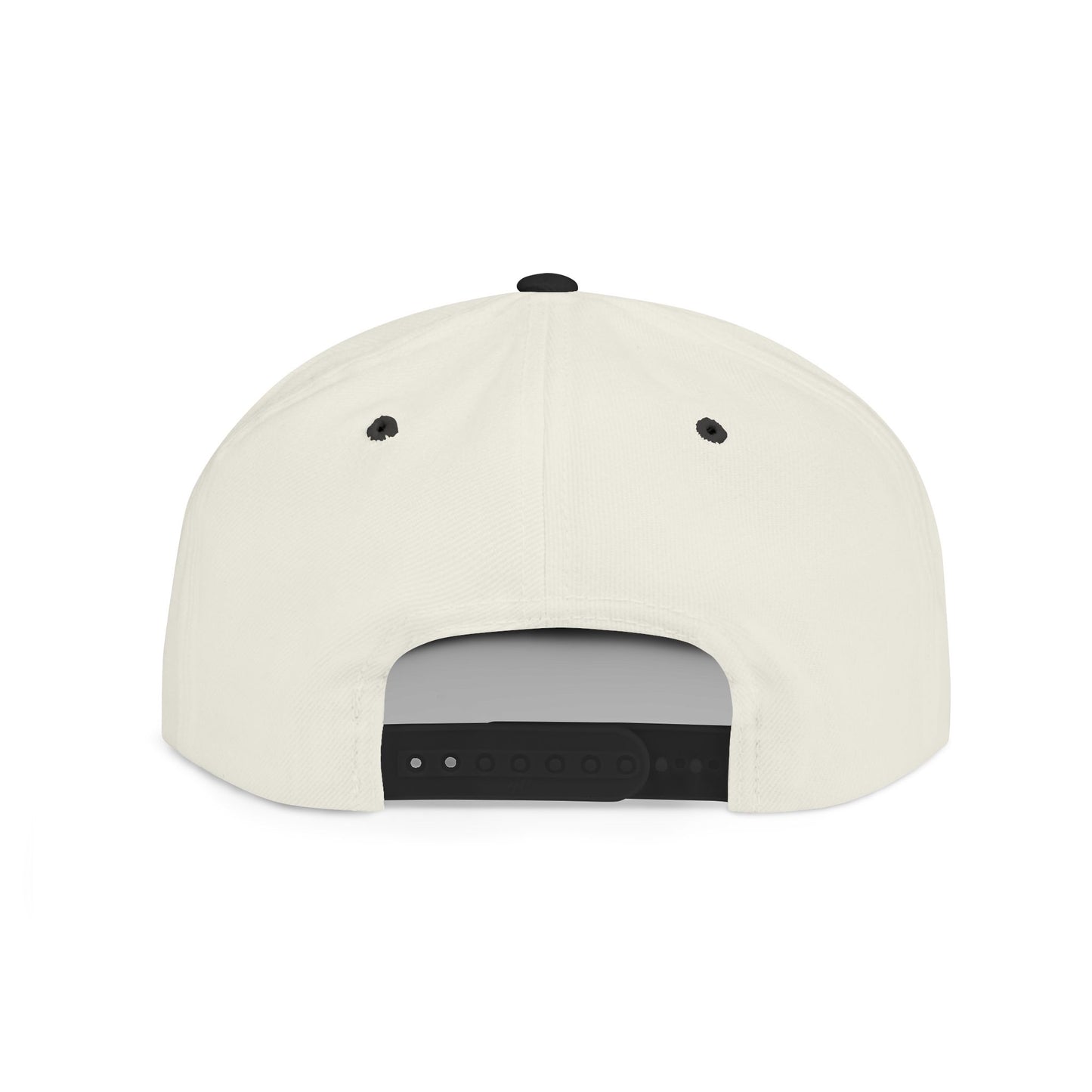 Basics Flat Bill Snapback Hat, Trendy Streetwear Cap, Gift for Him/Her, Casual Summer Accessory, Unisex Style