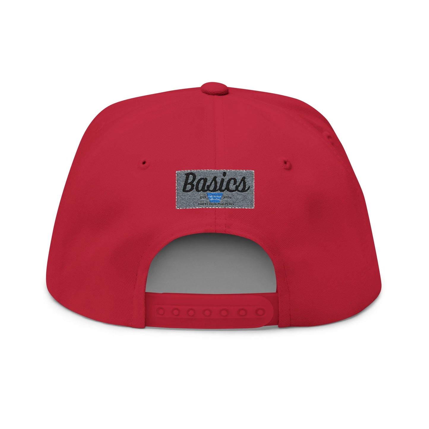 Stylish Embroidered Flat Bill Cap for Trendsetters, Hip Hop, Casual Wear, Unique Gift, Streetwear, Hats for Music Lovers