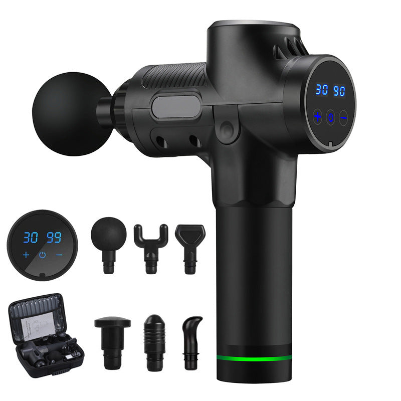 Fascia Massage Gun – Deep Tissue Muscle Relaxation with LCD Touch