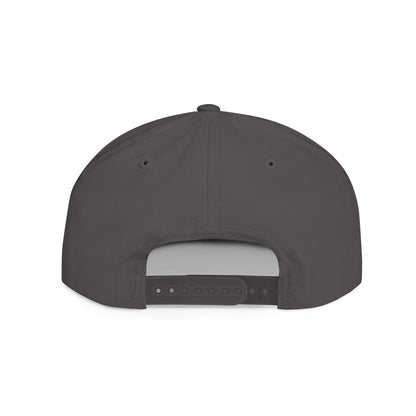Basics Flat Bill Snapback Hat, Trendy Streetwear Cap, Gift for Him/Her, Casual Summer Accessory, Unisex Style