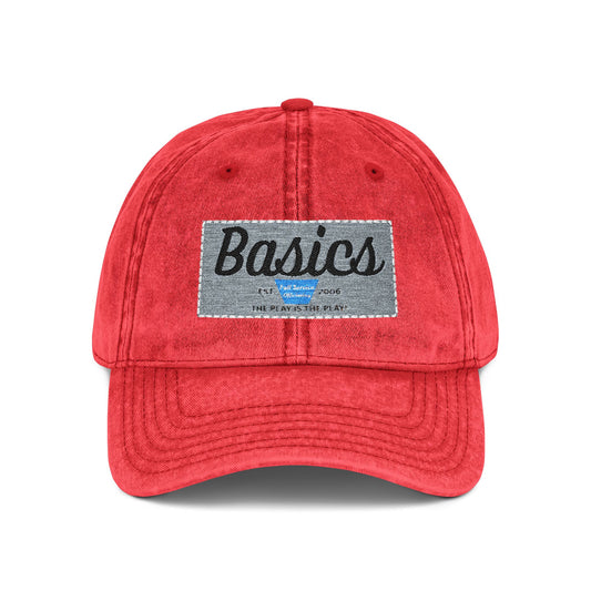 Vintage Cap (Embroidery)