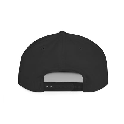 Basics Flat Bill Snapback Hat, Trendy Streetwear Cap, Gift for Him/Her, Casual Summer Accessory, Unisex Style