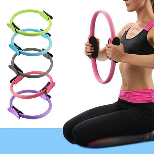 Yoga Pilates Fitness Ring – Dual Resistance Circle for Home Workout