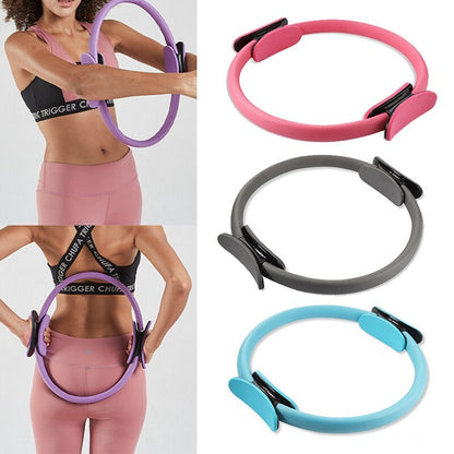 Yoga Pilates Fitness Ring – Dual Resistance Circle for Home Workout