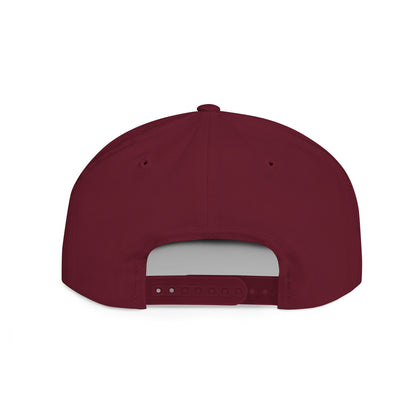Basics Flat Bill Snapback Hat, Trendy Streetwear Cap, Gift for Him/Her, Casual Summer Accessory, Unisex Style