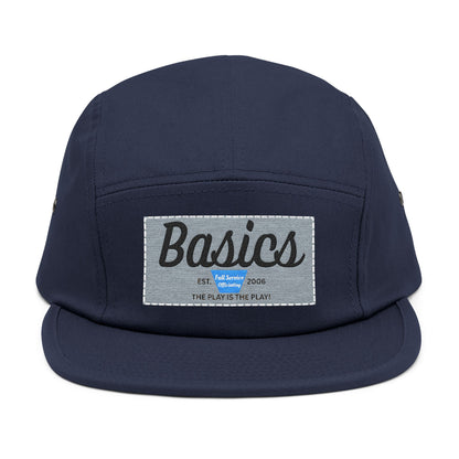 Stylish 5 Panel Cap with Embroidery, Perfect for Summer Outdoor Activities, Casual Wear, Gift for Friends, Trendy Headgear