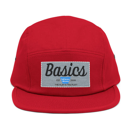 Stylish 5 Panel Cap with Embroidery, Perfect for Summer Outdoor Activities, Casual Wear, Gift for Friends, Trendy Headgear