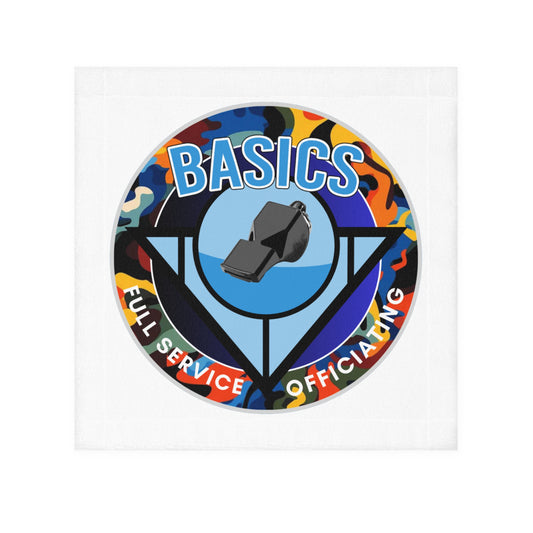 Colorful Sports Face Towel | Sporty Gym Towel for Officiating, Every Day Use, Gifts for Coaches & Referees
