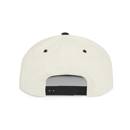 Basics Flat Bill Snapback Hat, Trendy Streetwear Cap, Gift for Him/Her, Casual Summer Accessory, Unisex Style