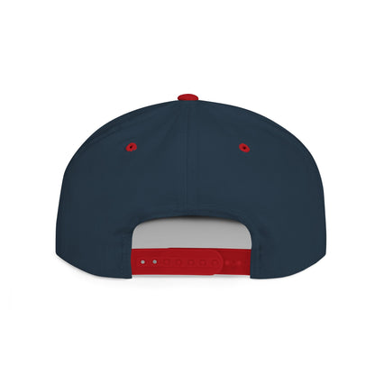 Basics Flat Bill Snapback Hat, Trendy Streetwear Cap, Gift for Him/Her, Casual Summer Accessory, Unisex Style